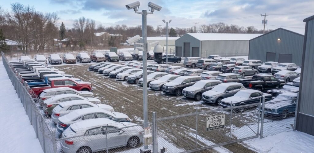 Organized Car Storage Unit