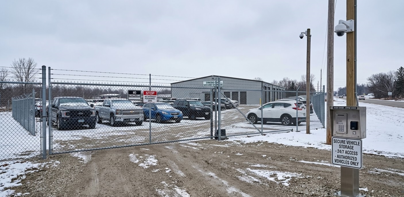 Vehicle Storage Facility Near Green Bay
